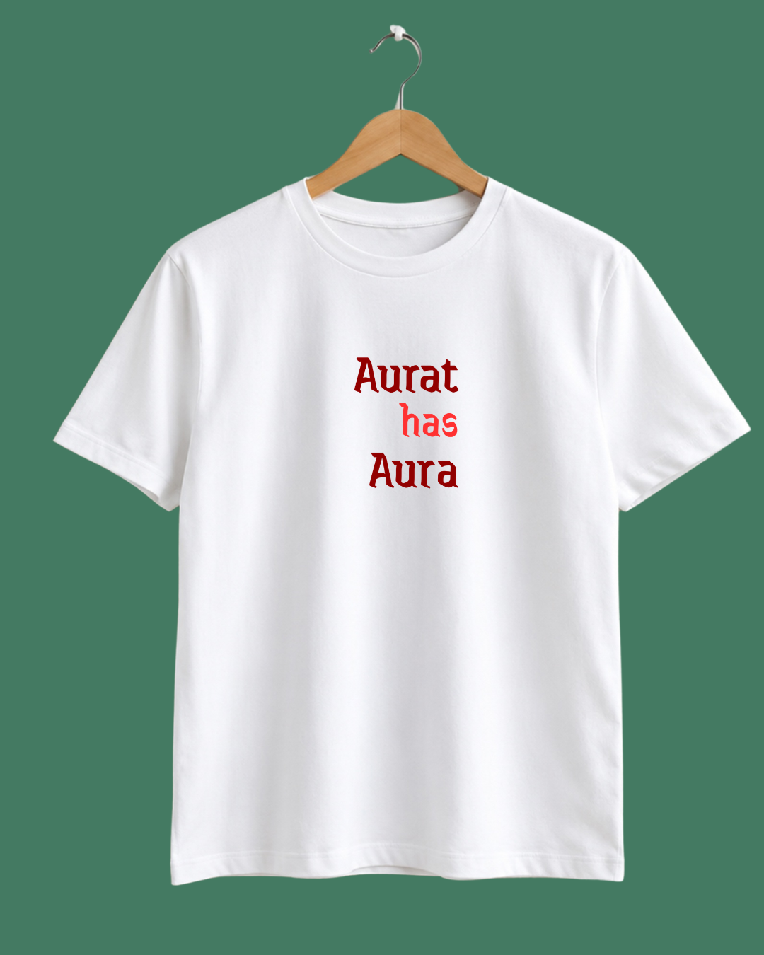 Aurat Has Aura Oversized T-Shirt