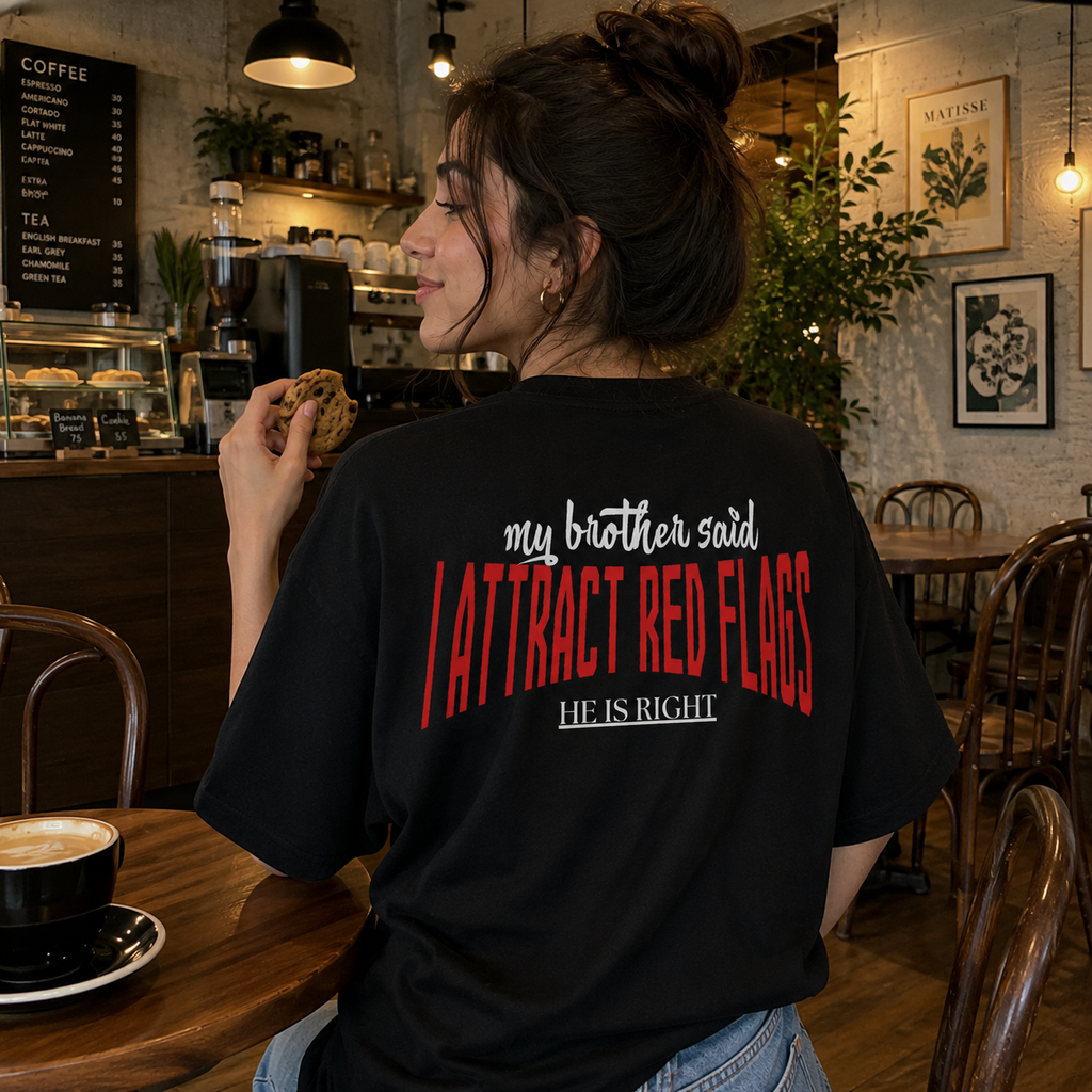 Rakshabandhan Gift Oversized T Shirt