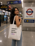 Political Tote Bag (With Zipper)