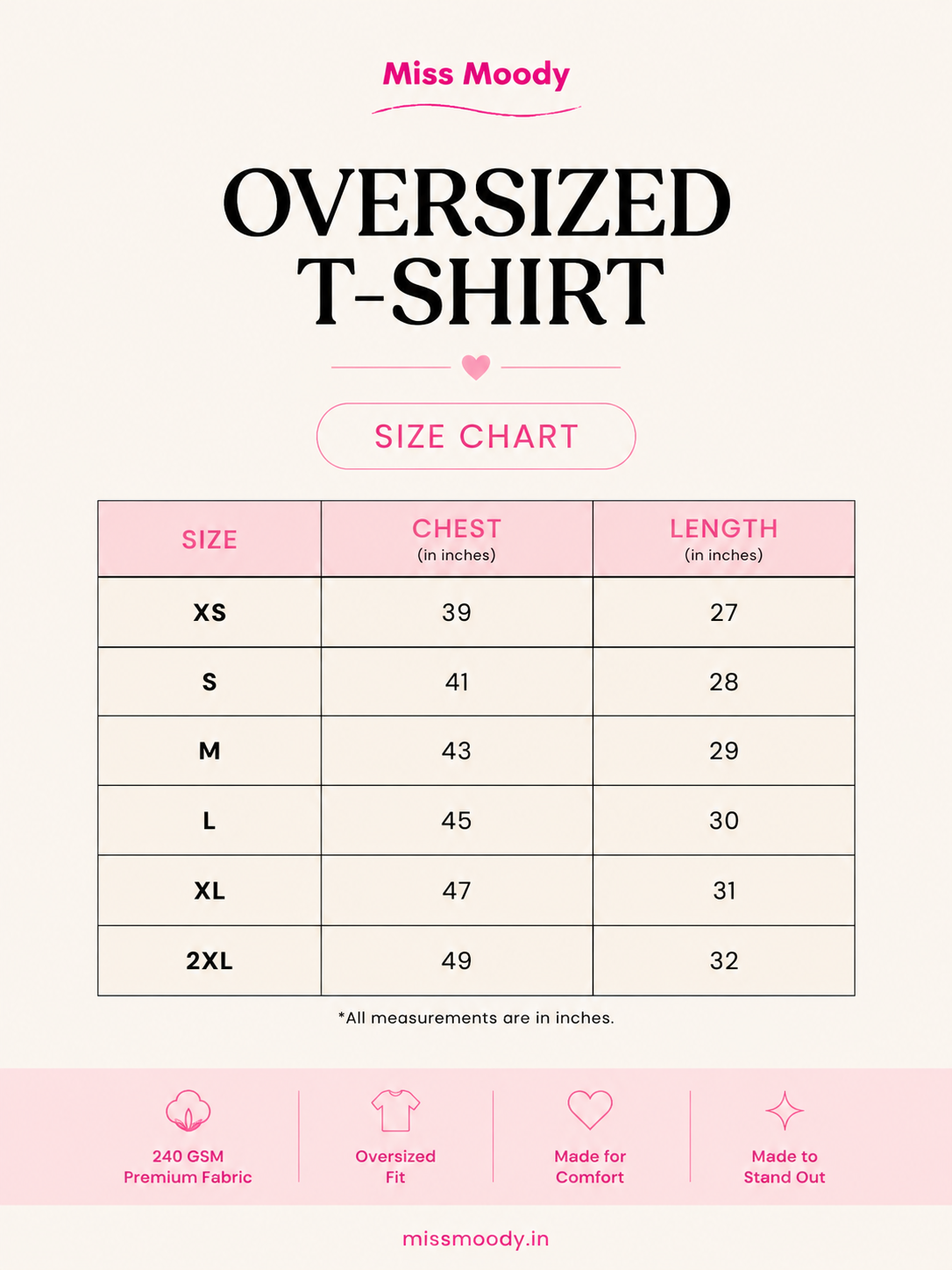 Nonchalant Oversized T-Shirt